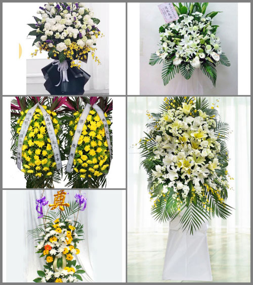 福建福州长乐市文岭镇沙头顶村白事花篮预定